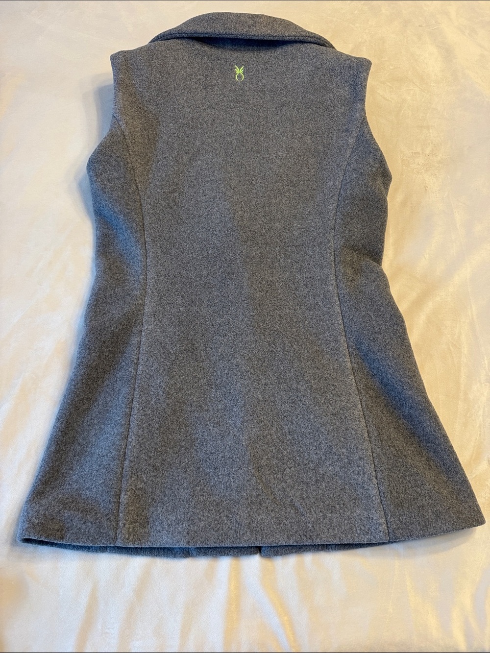 Like new! Dudley Stephens Fleece Vest in Charcoal, sz S - Picture 10 of 12